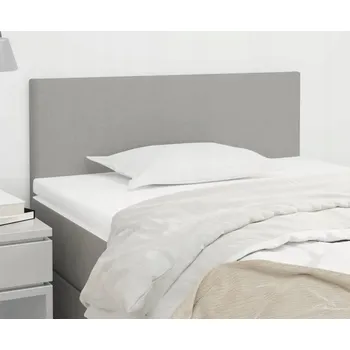 VidaXL Čelo postele, světle šedé, 90x5x78/88 cm