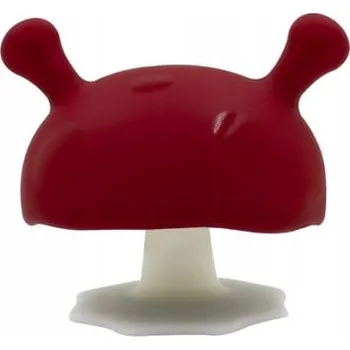 Ortodontické kousátko Mombella silikonové červené