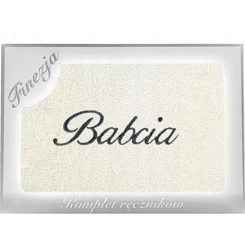 Ručník Ručník s výšivkou ke Dni babičky a dědečka