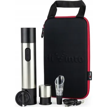 Otvírák ELEKTRONICKÝ VÝVRTKA otvírák na víno pivo s Nálévkou Provzdušňovač Zátka