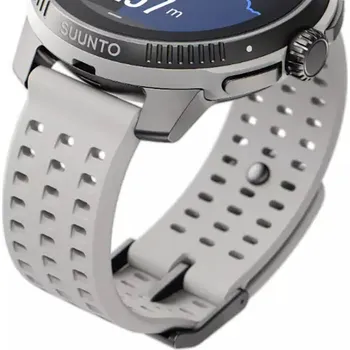 Řemínek na hodinky Řemínek Suunto Race All Black 22mm Birch