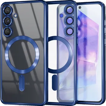 Pouzdro na mobilní telefon Zadní Kryt SUPERO pro Samsung Galaxy S25 Plus modrý