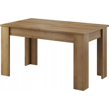Jídelní stůl Rozkládací jídelní stůl dub riviera 140-180x80 cm, moderní