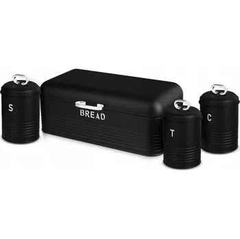 Dóza na potraviny Sada chlebníku Berlinger Haus Black Silver Collection