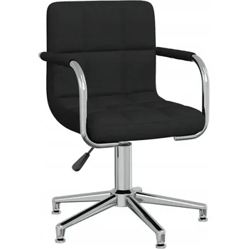 Otočná kancelářská židle černá textil