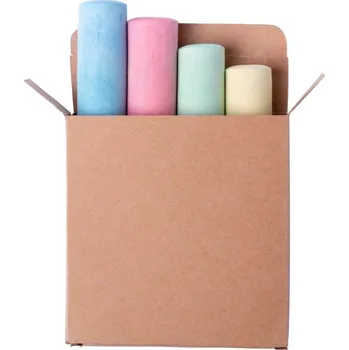 Jednorázové nádobí Tarmex sada kříd 5 Vlastní kraft papírový pásek, 253 x 108 Obal z kraftového papíru, Full Color