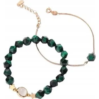 Náramek Sada náramků, zlato, řetízek kámen ocel