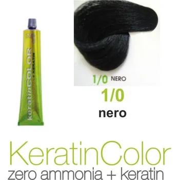Barva na vlasy BBcos barva na vlasy s keratinem Keratin Color 1/0 100 ml