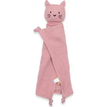 usínáček Mušelínový usínáček NEW BABY Cat růžový