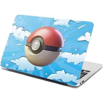 samolepka Sablio Samolepka na notebook Pokemon ball Obloha - 29x20 cm