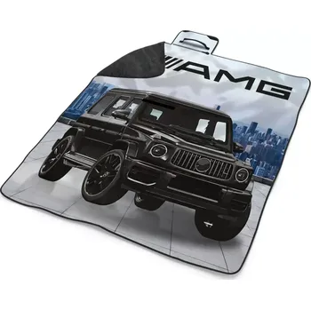 deka Sablio Plážová deka AMG auto: 200x140 cm