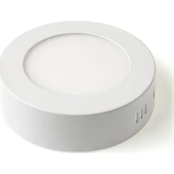 LED panel LED panel NÁSTĚNNÝ KULATÝ 6W BÍLÁ STUDENÁ 6000K