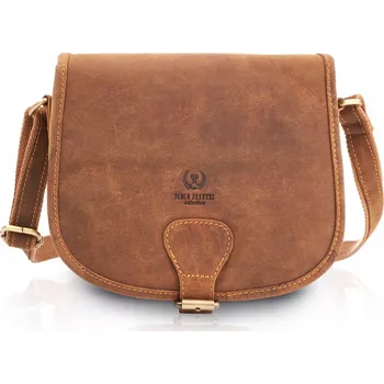 Paolo Peruzzi kabelka kabelka přes rameno přírodní kůže hnědá