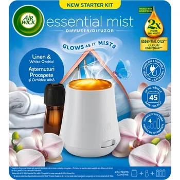 Aroma difuzér Air Wick Essential Mist Diffuser + náplň 20 ml
