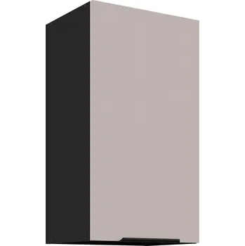 Kuchyňská linka Nábytek PEGAS s.r.o. Horní skřínka ARONA - 40 G-72 1F, Černá mat/Kašmír