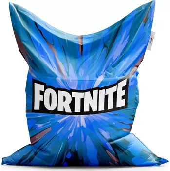 Sedací pytel Sablio Sedací vak Classic FORTNITE modrá - 200x140 cm