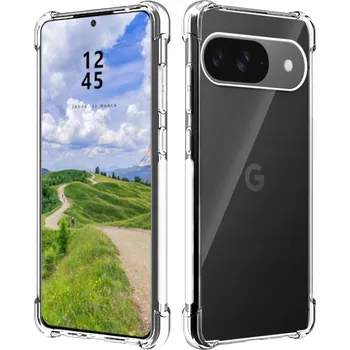 Pouzdro na mobilní telefon Zadní Kryt RCBR pro Google Pixel 9 5G / Pro 5G ANTISHOCK CASE bezbarvý