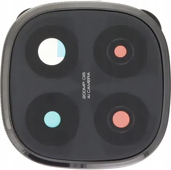 Pouzdro na mobilní telefon Sklo fotoaparátu pro Xiaomi Redmi Note 14 pro+ 5G černé