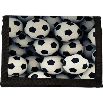 Peněženka Peněženka fotbalový míč 3D textilní pro mládež