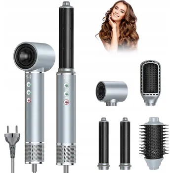Kulma Airstyler Fén Kulma Kartáč na Vlasy Rotační Ionizace 5v1 Sada