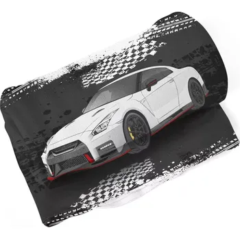 deka Sablio Deka Nissan GTR 35 Černý - 150x120 cm