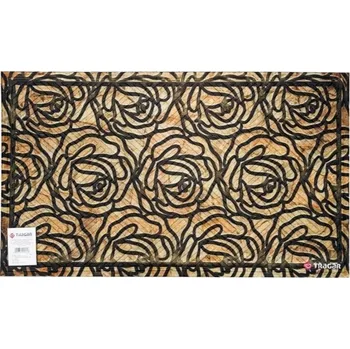 Rohožka Rohožka Vstupní Čisticí Zóna Koberec 45x75 Květiny