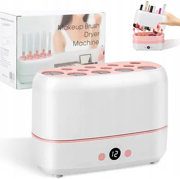 Kosmetický štětec Sušák na štětce na make-up a čistič štětců v jednom