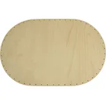 Překližka tl.4 mm, ovál 44x29 cm s otvory 22P4429V