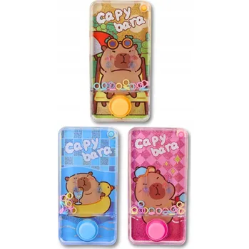 Hračka pro nejmenší Dovednostní Hra Vodní Kapybara Kolečka Mix barev 12,5 cm