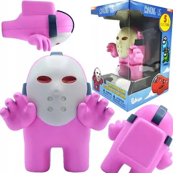Figurka Among Us SBĚRATELSKÁ FIGURKA TOKIDO RŮŽOVÁ S MASKOU 13 cm