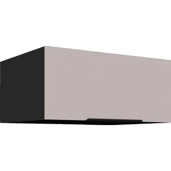 Kuchyňská linka Nábytek PEGAS s.r.o. Horní skřínka ARONA - 80 NAGU-36 1F, Černá mat/Kašmír