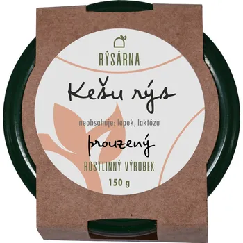 Rostlinný Kešu rýs - prouzený - Rýsárna 150g