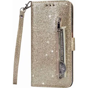 Pouzdro na mobilní telefon Flipové pouzdro XGSM pro Samsung Galaxy S24 zlaté