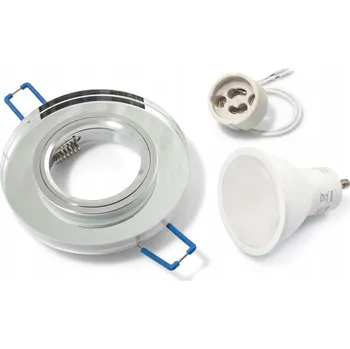 Bodové svítidlo Stropní bodové svítidlo zapuštěné Koloreno 5 W GU10 9 cm stříbrné