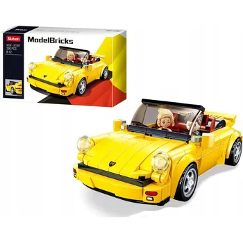 ostatní stavebnice SLUBAN B1097 STAVEBNICE NĚMECKÝCH ZÁVODNÍCH AUTA, 290 DÍLŮ