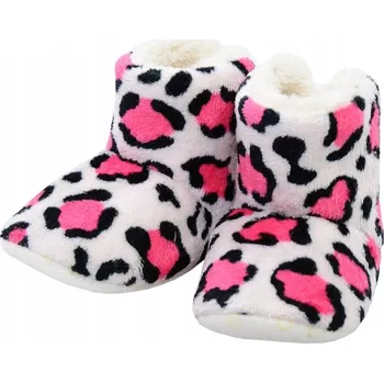 Capáčky TEPLÉ BOTY botičky DĚTSKÉ CAPÁČKY PAPUČE papuče 13 cm 12-18m T014Z