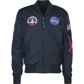 Pánská bunda Alpha Industries pánská bunda bomber bez kapuce MA-1 NASA Reversible II, velikost M