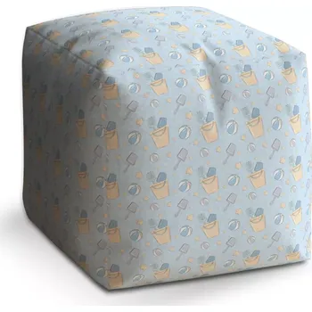 Taburet Sablio Taburet Cube Hračky na písek: 40x40x40 cm