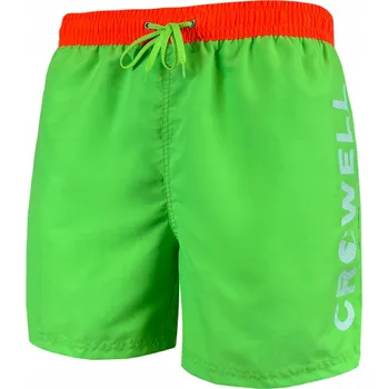 Plavkové šortky Crowell Fluo barva neon M