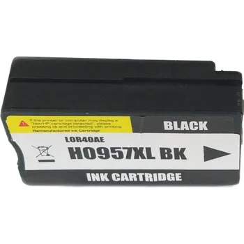 Inkoustová kazeta - HP L0R40AE (957XL) - black - renovovaná