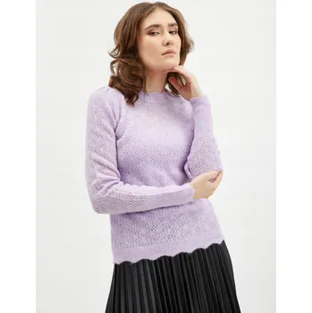 Dámský svetr Orsay dámský svetr fialový klasický k bokům velikost L