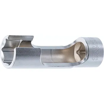 Speciální vložka pro nástrčné klíče, drážkovaná | 10 mm (3/8") | 18 mm , BGS 70988-18