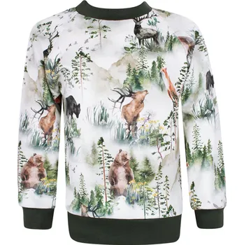 Chlapecká mikina Chlapecká mikina s lesními zvířaty