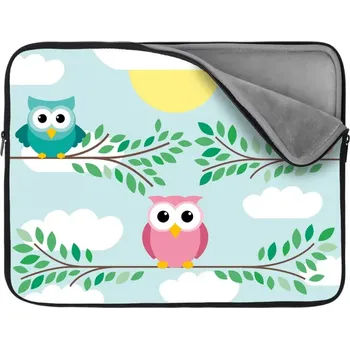 pouzdro na notebook Sablio Obal na notebook Sovičky - 17"