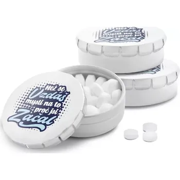 Bonbon Sablio Mentolky Než se vzdáš, mysli na to, proč jsi začal - 3 ks