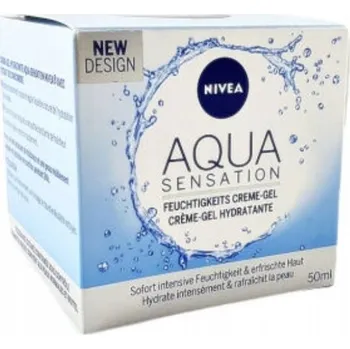 Pleťový krém NIVEA Aqua Sensation Výživný denní pleťový Gel 50 ml