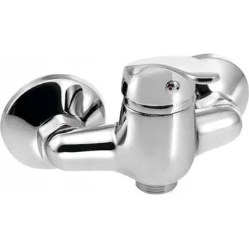 Vodovodní baterie Nástěnná umyvadlová baterie Aqualine 35 bílá