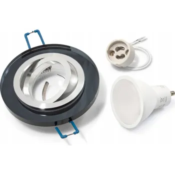 Bodové svítidlo Stropní bodové svítidlo HALOGENOVÉ 3 W GU10 černé, zapuštěné