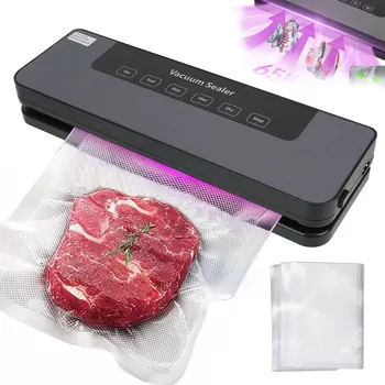 Vakuovačka Vakuový stroj na utěsňování potravin s 15 ks vakuových sáčků