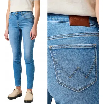 Dámské džíny Wrangler SKINNY W32 L32 Dámské rifle džíny ÚZKÉ NOHAVICE